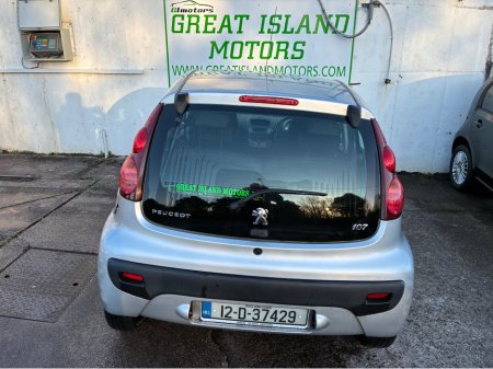 2012 Peugeot 107 ACTIVE 1.0 4DR €2,900 thumbnail