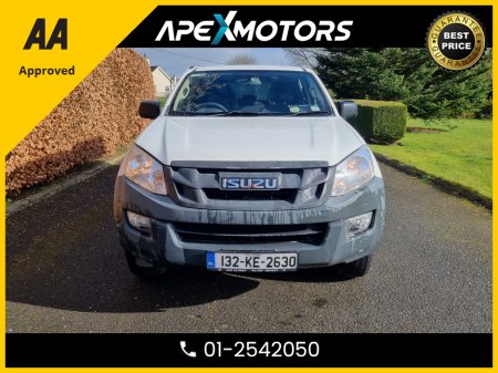 2013 Isuzu D-MAX FINANCE ARRANGED * 2.5 TD TWIN TURBO 4DR * CREWCAB * IMMACULATE * LOW DIESEL MILES * 2-KEYS * CVRT OCT-25 * LOW TAX 333e * VERY CAREFUL OWNER * CARTELL HISTORY CHECKED * FULLY SERVICED * 01-2542050 €15,949