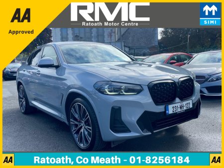 2023 BMW X4 2.0 X-DRIVE M SPORT €69,950