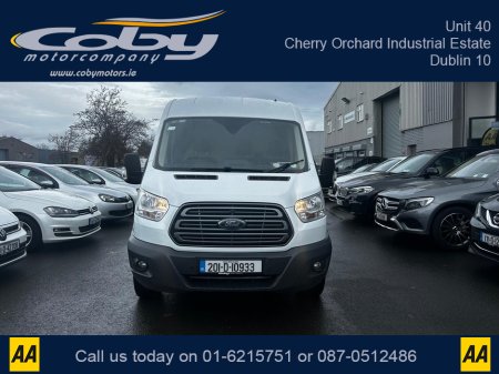 2020 Ford Transit 350L TRND 2.0 130PS RWD 3DR. €15950 Plus VAT, New NCT With Purchase, Cruise Control, Air Conditioning & Heating, MFSW, Bluetooth, Handsfree, Front & Rear Parking Sensors, Full Electrics, 2x Rear Doors €15,950
