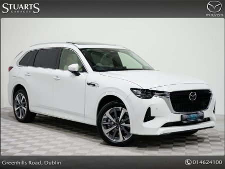 2026 Mazda CX-80 2 5L E Skyactiv Phev 327ps TAKUMI PLUS*WHITE LEATHER SEAT W/ SEAT VENTILATION W/ SEAT HEATER, 20 INCH ALLOYS, PANORAMIC SUNROOF, CONVENIENCE & DRIVER €73,080