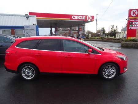 2017 Ford Focus Titanium 1.5tdci Estate 120 bhp €12,450 thumbnail