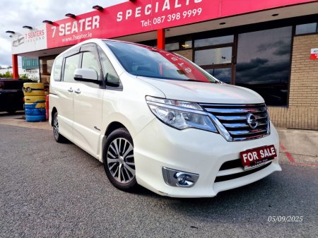 2016 Nissan Serena 2.0 PETROL HYBRID AUTOMATIC LOW MILEAGE PANORAMIC ROOF 7 SEATER