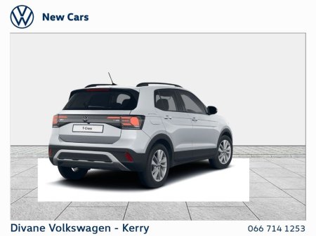 2026 Volkswagen T-Cross EDITION 75 1.0 PETROL 95BHP €34,900