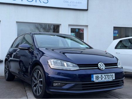 2018 Volkswagen Golf TRENDLINE 1.6 TDI MANUAL 5SPEED 90HP 5DR €16,950