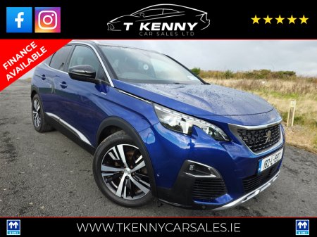 2018 Peugeot 3008 1.5BHDI GT LINE 130BHP 5DR FROM €70 P/W