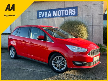 2017 Ford Grand C-Max 7 SEATER ZETEC 1.0 PETROL //LOW MILES// €9,950