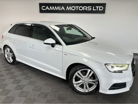 2018 Audi A3 AUDI A3 TFSI SPORTBACK AUTO*HEATED ELECTRIC ADJUSTABLE SEATS*REVERSE CAM*DIGITAL DASH*KEYLESS ENTRY & START*FINANCE AVAILABLE TRADE INS WELCOME* €21,950