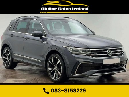 2022 Volkswagen Tiguan 2.0 TDI R-Line SUV 5dr Diesel DSG Euro 6 (s/s) (150 ps) 1 OWNER + HEATED STEERING WHEEL + VIRTUAL COCKPIT