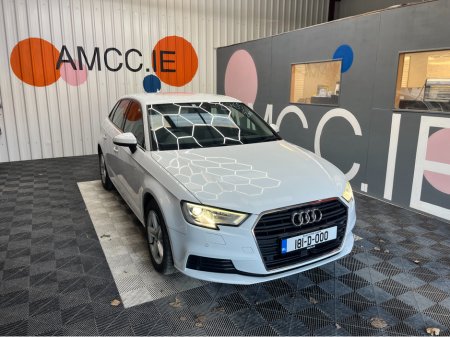 2018 Audi A3 Sportback 2018 AUDI A3 TFSI SPORTBACK 1.4L PETROL / 99K KMS / ADAPTIVE CRUISE CONTROL, REVERSE CAMERA & MORE €19,950