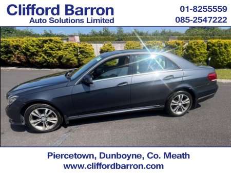 2013 Mercedes-Benz E Class Auto 200 CDI BLUE EFFICIENCY AVANTGARDE F/L 4DR AUTO €12,500