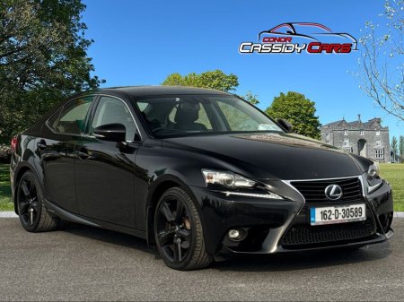 2016 Lexus IS 300 h 300 H 2.5 Sport CVT 4DR Auto