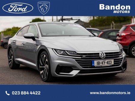 2018 Volkswagen Arteon 2.0TDI DSG 150HP R-LINE. LOVELY CAR TO DRIVE AND TO BE SEEN IN.