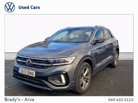 2025 Volkswagen T-Roc R-LINE 75 2.0 TDI 116BHP M6F €38,950 thumbnail