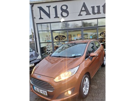 2014 Ford Fiesta 1.25 ZETEC 82PS 5DR ARGENTO €6,995