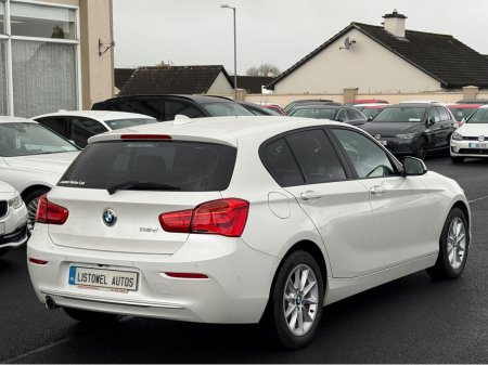 2018 BMW 1 Series STYLE 2.0 AUTO * 3 STAGE HEATED SEATS, SERVICE BOOK PRESENT WITH 4 SERVICE STAMPS, REAR VIEW CAMERA, PARKING SENSORS FRONT & REAR, ADAPTIVE CRUISE CONTROL, PART LEATHER TRIM, 2 KEYS, ISOFIX, * €18,950 thumbnail