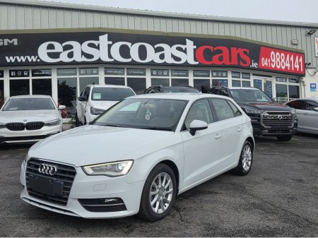 2016 Audi A3 1.4 TFSI FULL CREAM LEATHER  ELECTRIC HEATED SEATS - REV CAMERA - BLUETOOTH - LOW TAX BAD