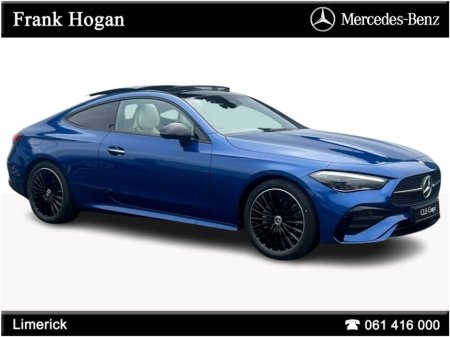 2026 Mercedes-Benz CLE CLE 220d AMG Coupe 2.0 Diesel 197 BHP € 140 Road Tax €83,899