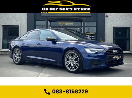 2021 Audi A6 2.0 TDI 40 Black Edition Saloon 4dr Diesel S Tronic quattro 1 OWNER, 4X4 WHEEL DRIVE, REVERSE CAMERA €43,800