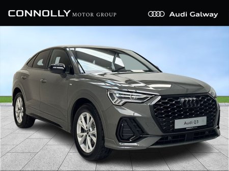 2026 Audi Q3 €517 p/m - SPORTBACK TDI 150BHP S-LINE €59,980