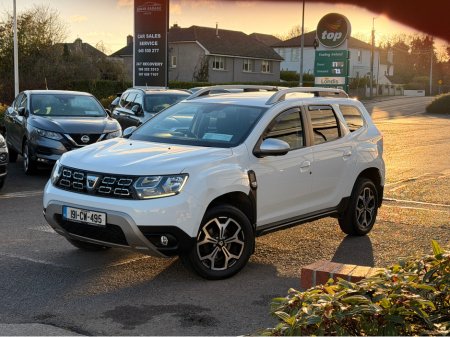 2019 Dacia Duster PRESTIGE white DCI 115 M 4DR €10,950