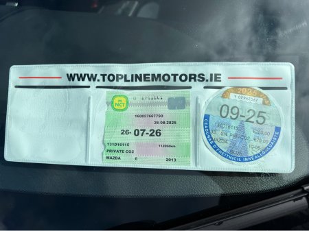 2013 Mazda Mazda6 //LOW KMS//NEW NCT//CLEAN CAR/LIKE NEW// €6,500