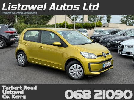 2018 Volkswagen up! 1.0 AUTOMATIC YELLOW * AUTO LIGHTS, HEATED MIRRORS, AIR CONDITIONING, ISOFIX CHILD SEAT ANCHOR POINTS, COMES WITH 2 YEAR NEW NCT* €11,450