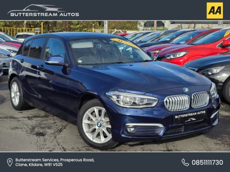 2017 BMW 1 Series 118D STYLE MODEL ONLY 75 K KMS €16,999