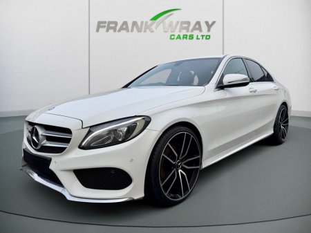 2015 Mercedes-Benz C Class C200 D AMG LINE 136 BHP **FULL LEATHER**REVERSE CAMERA**XENON LIGHTS**AS NEW**FSH** €17,950