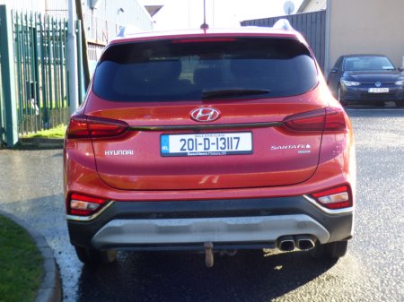 2020 Hyundai Santa Fe 2.2 CRDI EXEC PLUS 7 SEATER 4WD // GREAT CONDITION // ONE OWNER // DOCUMENTED SERVICE HISTORY // LEATHER, HEATED SEATS AND REVERSE CAMERA // 01/28 NCT €26,950