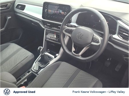 2025 Volkswagen T-Roc EDITION 75 1.0TSI M6F 116HP *INDIUM GREY* *REAR VIEW CAMERA* *CARPLAY* *PRIVACY GLASS* *PCP FINANCE AVAILABLE FROM €252PM* €30,995 thumbnail