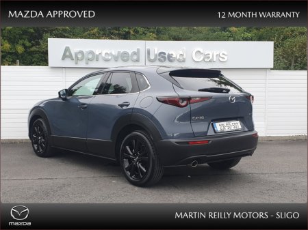 2023 Mazda CX-30 We're sorry, this car is now sold. Check out our website for similar models https://www.martinreillymotors.com/ - 2WD 2.0P M Hybrid (122ps) HOMURA €25,445