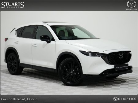 2024 Mazda CX-5 2.2D 150PS HOMURA *ELECTRIC TAILGATE, KEYLESS, HEADS UP, NAV, ELECTRIC HEATED MEMORY SEATS, TRAFFIC SIGN RECOGNITION, REAR CAMERA, ADAP CRUISE, LANE D €41,945