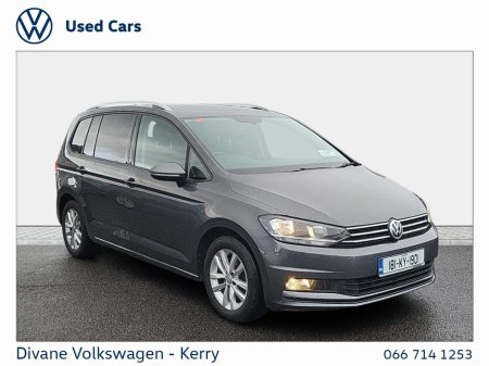 2018 Volkswagen Touran COMFORTLINE 1.6 TDI 115HP €14,900