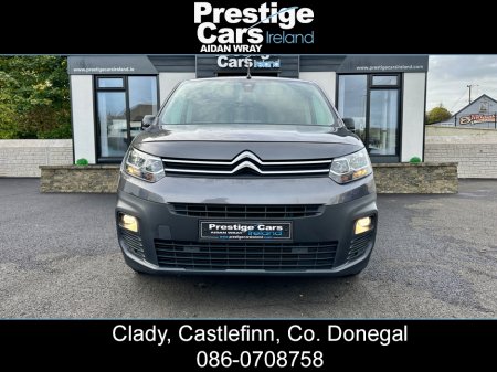 2020 Citroen Berlingo 1.5 BLUEHDI DRIVER 950 KG AUTOMATIC 130 BHP XL,LONG WHEEL BASE,METALLIC GREY,REVERSE CAMERA,FRONT AND REAR PARK SENSORS,FACTORY COLOUR CODED,APPLE CAR PLAY,NEW TIMING CHAIN,*NO VAT*READ ADD €12,850