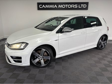 2014 Volkswagen Golf *VOLKSWAGEN GOLF R* *PEARL WHITE* *CADIZ ALLOYS* *HEATED LEATHER ELECTRIC SEATS* *DSG* *KEYLESS ENTRY* *REVERSE CAMERA* *300BHP* *TRADE INS WELCOME* €23,950
