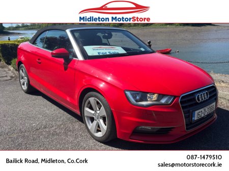 2015 Audi A3 CABRIOLET 1.4 TFSI SPORT 15 150PS 2DR €11,950