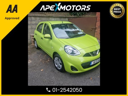 2019 Nissan March FINANCE ARRANGED * 1.2 AUTO * NCT MAR-27 * TAX OCT-25 * 2-KEYS * STAMPED SERVICE HISTORY * AA APPROVED * 101 SAFETY CHECKLIST * AUTOMATIC * IMMACULATE * LOW LOW KMs * 12-MONTH ROADSIDE ASSIST