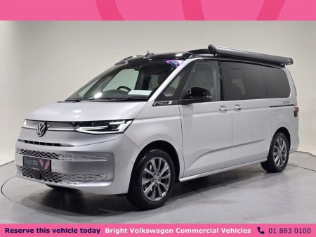 2026 Volkswagen California New T7 California Ocean 150BHP 2.0 L €98,950