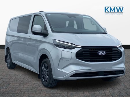2026 Ford Transit Custom 2.5 LWB Crew Cab Limited 232 BHP Auto..6 Seater €47,500