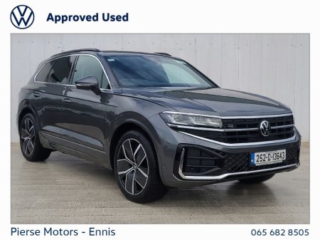 2025 Volkswagen Touareg CV 3.0TDI 231HP R LINE 4M DSG €79,950