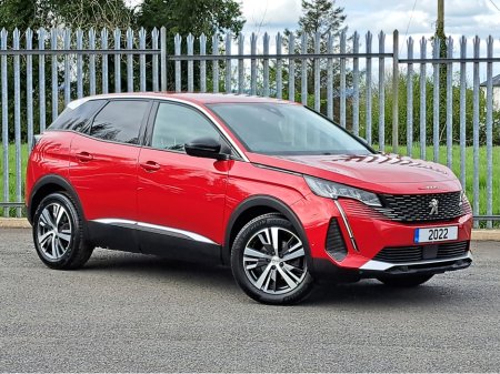 2022 Peugeot 3008 ALLURE 1.5TD 130BHP 8 SPEED AUTOMATIC **REVERSING CAMERA** €30,950