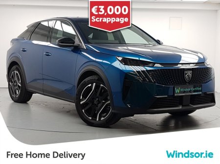 2025 Peugeot 3008 BEV 73kWH 210BHP Allure €38,995