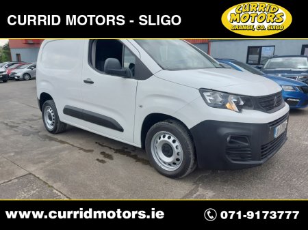 2020 Peugeot Partner ACTIVE PLUS 1.6 HDI 10 100 1000KG €11,950