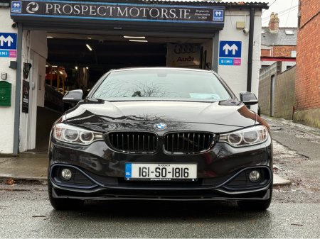 2016 BMW 4 Series 420d Sport Automatic, New Nct 12/2027, Full Red Leather Interior, Sat Nav, Reversing Camera, Bluetooth, Cruise Control, Paddle Shifters, Climate Control, A/C, Alloys, Finance Available, SIMI Dealer, €14,950