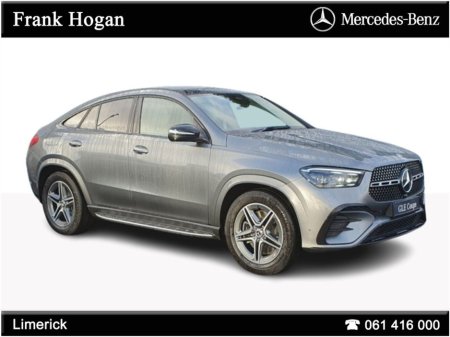 2026 Mercedes-Benz GLE Class GLE 350de Coupe PHEV 4-cylinder Hybrid Diesel 197 / 313 Bhp ( € 140 Road Tax ) €133,960