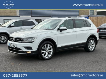 2018 Volkswagen Tiguan FREE 12 MONTH WARRANTY // HIGHLINE 2.0 TDI 150HP €21,950