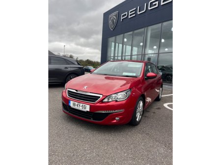 2018 Peugeot 308 1.6 BLUE HDI 100bhp Active €13,950