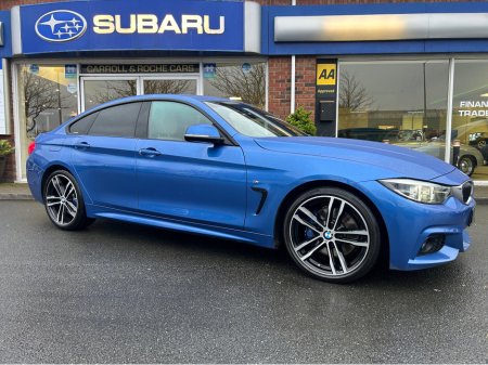 2017 BMW 4 Series D F36 M-Sport Gran-Coupe 5-Door - Stunning Estoril-Blue + Ivory Leather - Beautiful Example - Generous Trade-In & Finance Deals - Assured Dealer Warranty -