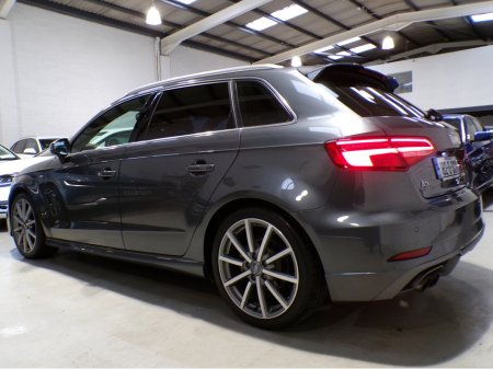 2018 Audi A3 Sportback S-LINE SPORTBACK*FACELIFT MODLE*AUTO*HEATED LEATHER ELECTRIC S-LINE SEATS*PARKING SENSORS WITH COLOUR CAMERA*ADAPTIVE CRUISE CONTROL*PADDLE SHIFT*FULL SAFETY PACK* €21,900 thumbnail
